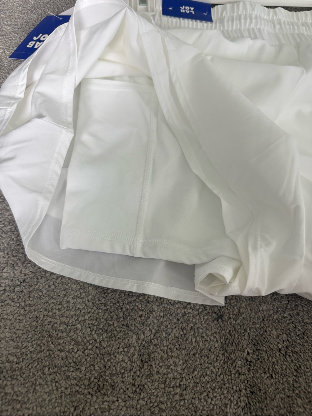 Joylab Women’s White Athletic Skort Shorts - Lightweight Performance - Picture 6 of 7